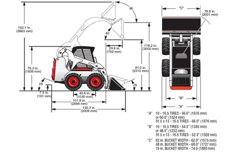 bobcat skid steer s-185 dimensions|bobcat s185 specs pdf.